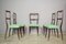 Beech Dining Chairs, 1950s, Set of 5, Image 6