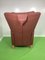 Vintage Leather Relax Chair & Ottoman from Swedese, 1980s, Set of 2, Image 5