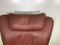 Vintage Leather Relax Chair & Ottoman from Swedese, 1980s, Set of 2 7