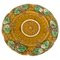 Faience Majolica Plate by Sarreguemines, 19th Century, France 1