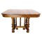 Late 19th Century Louis XIII French Beech Dining Extended Table, Image 3
