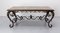French Wrought Iron and Ceramic Top Coffee Table, 1960s, Image 6
