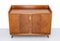 Mid-Century French Iroko Veneer and Brass Bar Cocktail Cabinet, 1950s 3