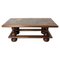 Mid-Century French Slate and Wood Coffee Table, 1960s, Image 1