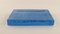 Hellblaue Teller aus Kunstglas von Per Lütken für Holmegaard, 1980er, 4er Set 7
