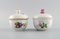 Antique Hand-Painted Porcelain Lidded Bowls by Fürstenberg, Set of 2 4