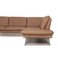 Corner Sofa in Beige Leather from Himolla 10