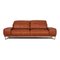 25282 Two-Seater Sofa in Cognac Leather by Willi Schillig 1