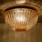 Smoked Glass Wall Light or Flush Mount attributed to Peill & Putzler, 1970s 16