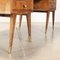 Vintage Desk in Walnut & Brass, 1950s, Image 7