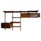 Danish Wall Unit in Teak by Poul Cadovius, 1950s 4