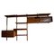 Danish Wall Unit in Teak by Poul Cadovius, 1950s 3