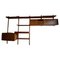 Danish Wall Unit in Teak by Poul Cadovius, 1950s, Image 1