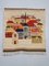 Tapis ou Tapisserie Village Vintage, 1960s 1