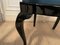 Black Lacquered Chairs, 1970s, Set of 4 4