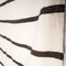 Vintage Berber Black Thin Stripe Hanbel Rug, Image 5