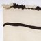 Vintage Berber Black Thin Stripe Hanbel Rug, Image 6