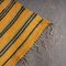 Vintage Berber Orange Stripe Hanbel Rye, Image 4