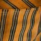Vintage Berber Orange Stripe Hanbel Rye, Image 5