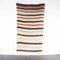 Vintage Berber Gradient Stripe Hanbel Rug, Image 1