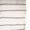 Vintage Berber Fine Monochrome Stripe Hanbel Rug 3