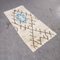 Vintage Berber Azilal Monochromatic Diamond Graphic Rug 3