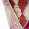 Vintage Berber Bold Reds Boucherouite Rug, Image 6