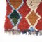 Vintage Berber Bold Reds Boucherouite Rug, Image 3