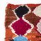 Vintage Berber Bold Reds Boucherouite Rug 4