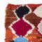 Vintage Berber Bold Reds Boucherouite Teppich 4