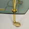 Italian Bar Cart in Brass and Smoked Glass, 1960s 10