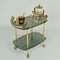 Italian Bar Cart in Brass and Smoked Glass, 1960s 3