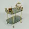 Italian Bar Cart in Brass and Smoked Glass, 1960s, Image 3