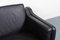 Black Leather Sofa from Mogens Hansen, Denmark 8