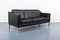 Black Leather Sofa from Mogens Hansen, Denmark 2