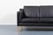 Black Leather Sofa from Mogens Hansen, Denmark 6