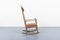 Rocking Chair en Cuir, Danemark 4
