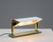 Crystal and Brass Desk Lamp by Pietro Chiesa for Fontana Arte, 1960s 2