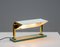 Crystal and Brass Desk Lamp by Pietro Chiesa for Fontana Arte, 1960s, Image 2