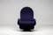 Dark Blue System 1-2-3 Lounge Chair from Verner Panton, 1970s 8