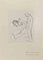 Hermann Paul, En Attendant l'Ami, Ink Drawing, 1890s, Image 1