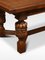 Oak Draw-Leaf Refectory Table, 1890s 2