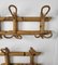 Italian French Bamboo Rattan Coat Hanger, 1960s 6