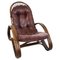 Vintage Paul Frankl Bamboo Lounge Chair, 1960s 1