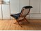 Flexi Armchair in Leather and Teak by Ingmar Relling, 1960s 2