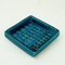 Italian Mid-Century Square Rimini Blu Ceramic Ashtray attributed to Aldo Londi for Bitossi, 1960s 4