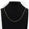 18 Karat Modern Yellow Gold Filed Convict Mesh Chain, Image 4