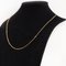 18 Karat Modern Yellow Gold Filed Convict Mesh Chain, Image 7