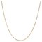 18 Karat Yellow Gold Cube Mesh Long Chain, 1960s 1