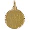 Médaille Saint-Christophe Antique en Or Jaune 18 Carats, 1890s 1